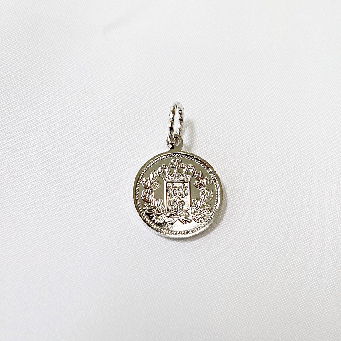 ペンダントトップ コイン シルバーM LAT-03 | Pay ID