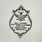 ケーキ皿　FONTEBASSO　フォンテバッソ　赤いカボチャ　モーニングプレート　 12twdt9