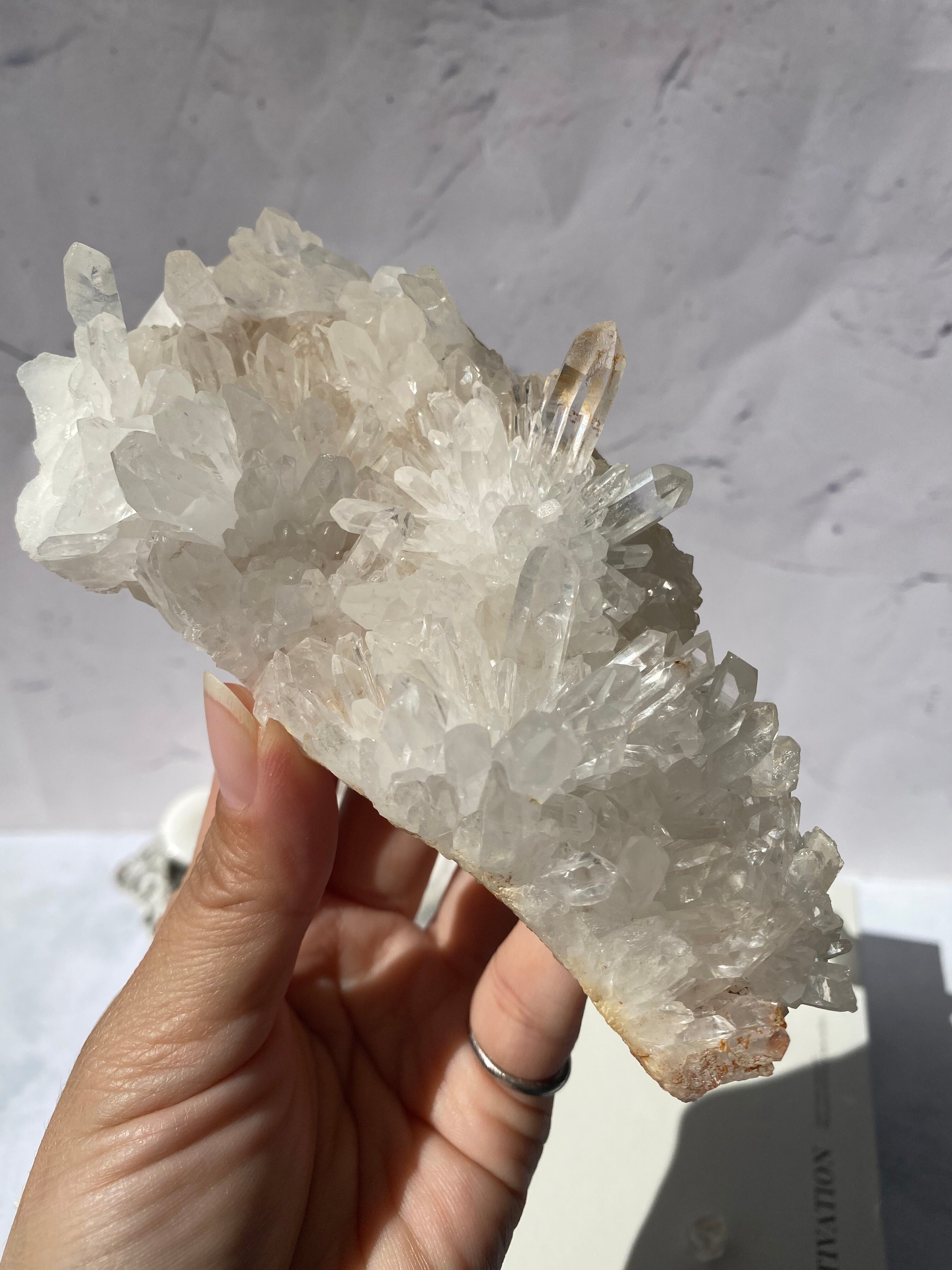 菊花水晶クラスター♡四川省・素敵なシルエット☆ | tunagu・Crystal