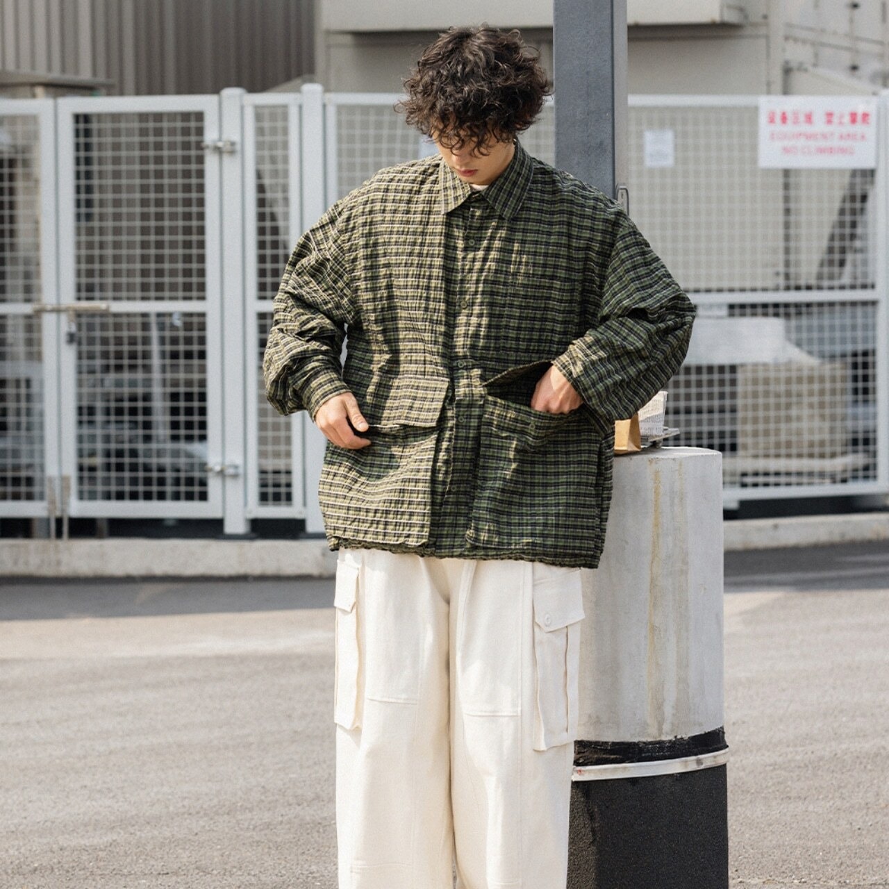 ヴィンテージ チェック・パデッド シャツ　A1793 - 2