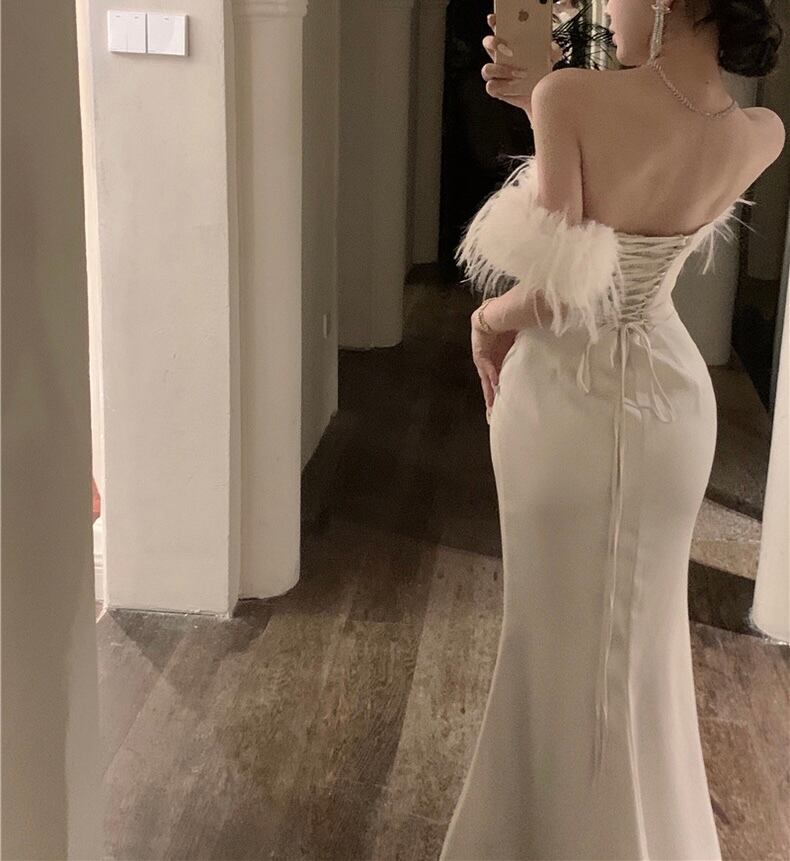 DE LEVU オフショル　ワンピース　ドレス　セットアップ DE LEVU オフショル ワンピース ドレス セットアップ