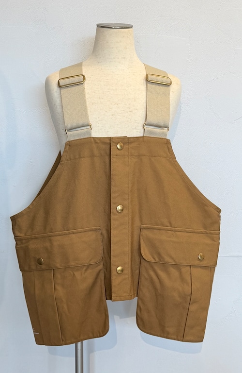 LAND & B.C. Hunt vest 02 short-KH BEIGE