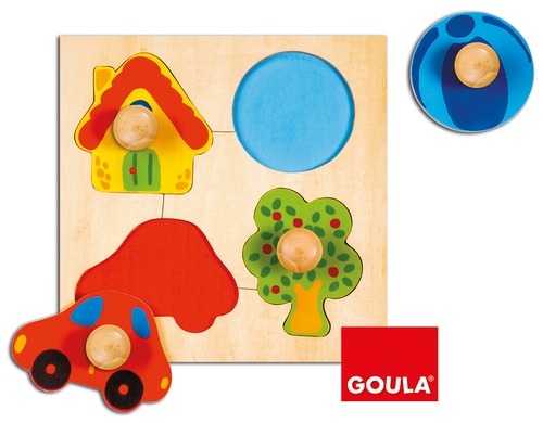 カラーパズル 4ピース / GOULA(グーラ)