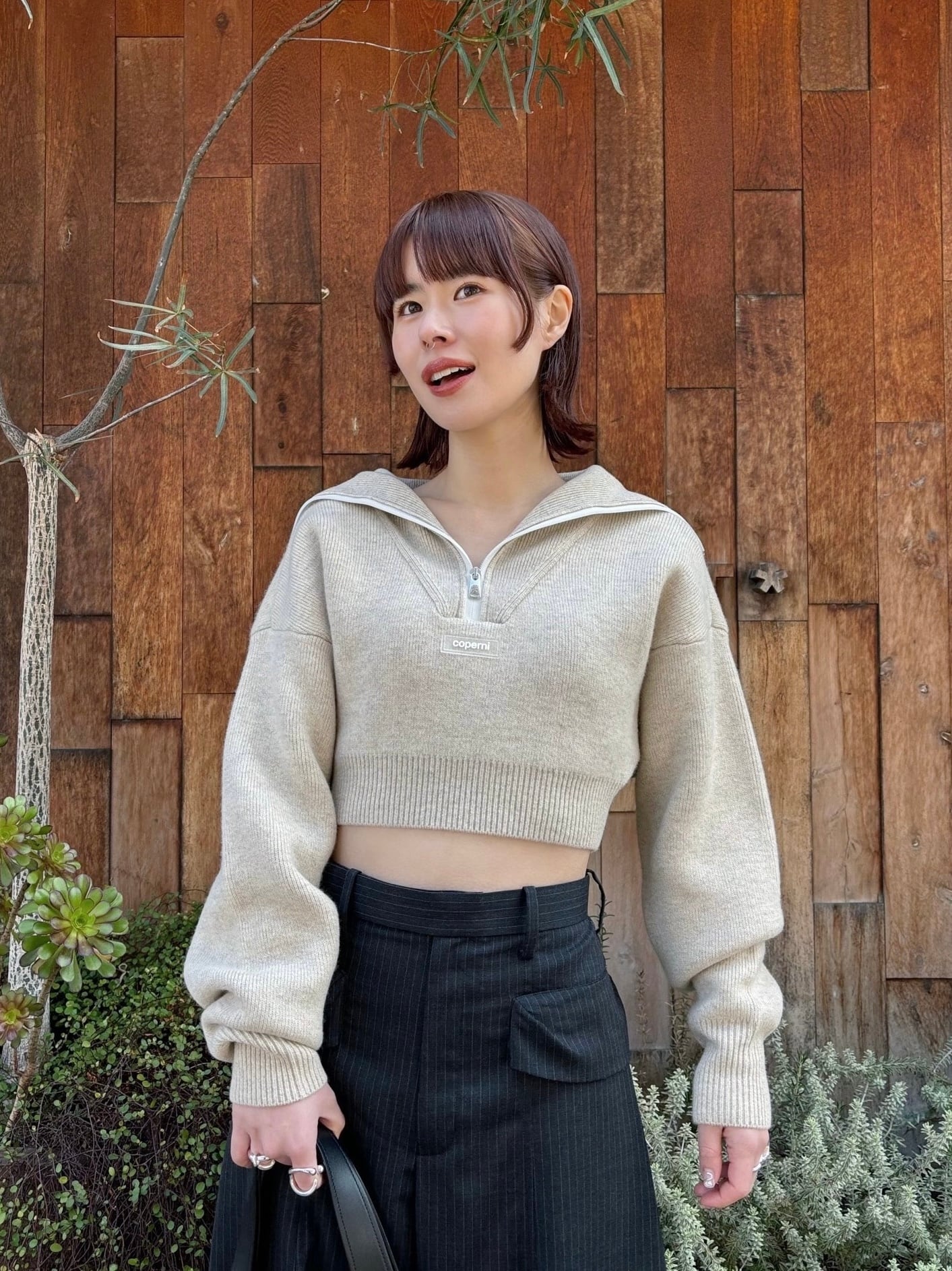 coperni コペルニ / HALF-ZIP BOXY CROPPED SWEATER / ニット coperni コペルニ / HALF-ZIP BOXY CROPPED SWEATER / ニット