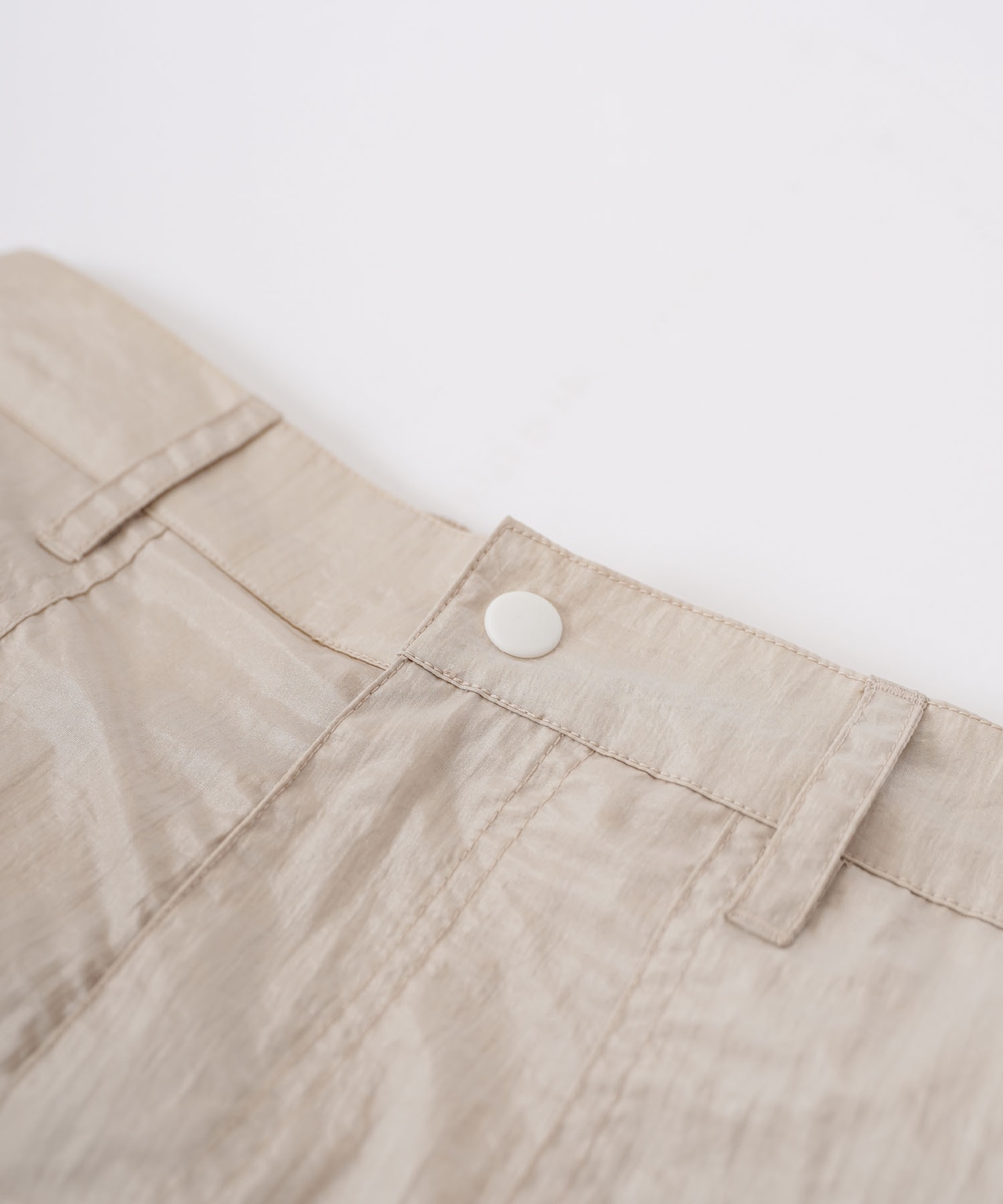 【#Re:room】SATIN NYLON WIDE CARGO PANTS［REP240］