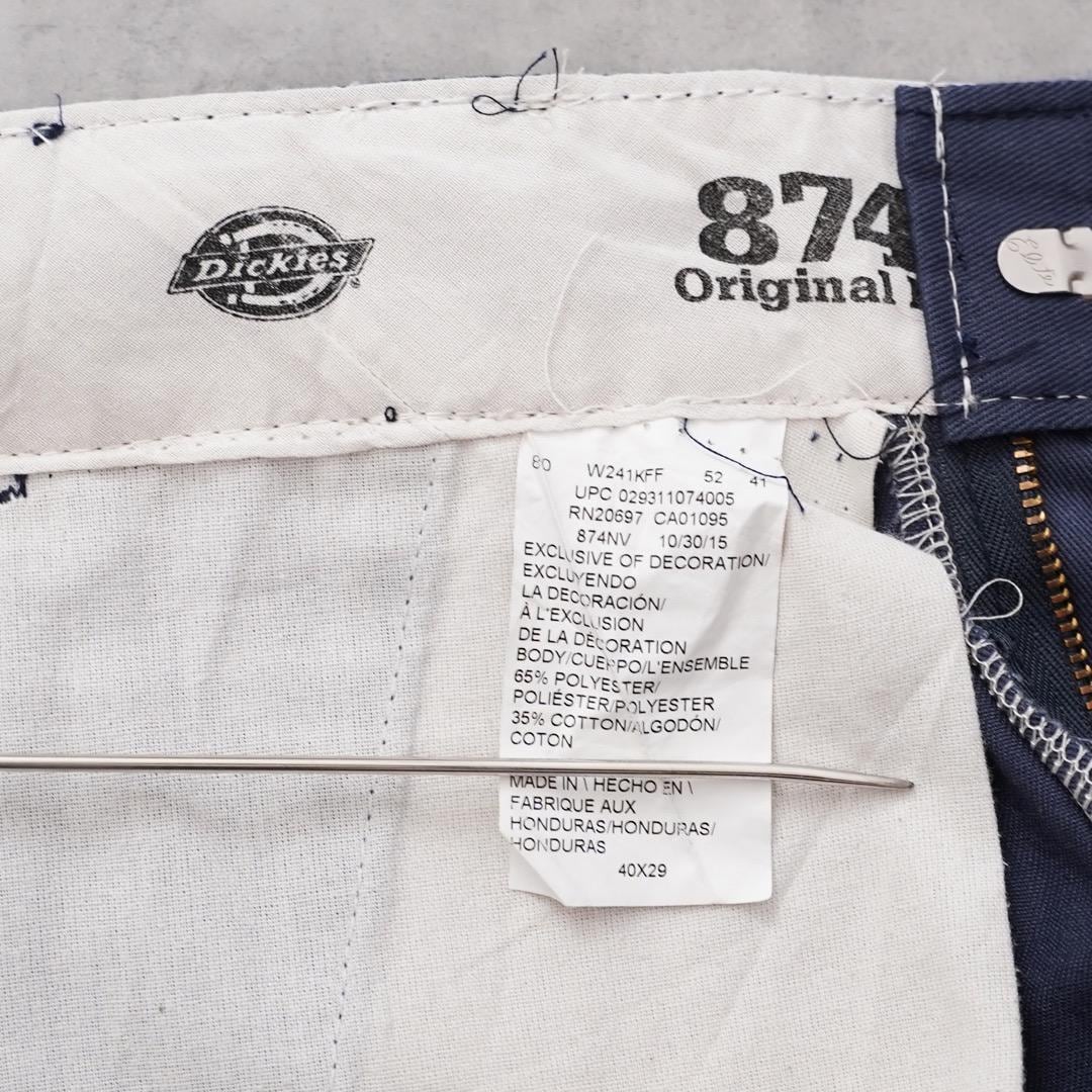 Dickies ディッキーズ 874 W40 ワークパンツ チノ 紺 14176 | fuufu