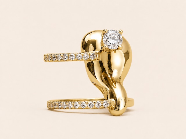 18K Gold-Plated Ring