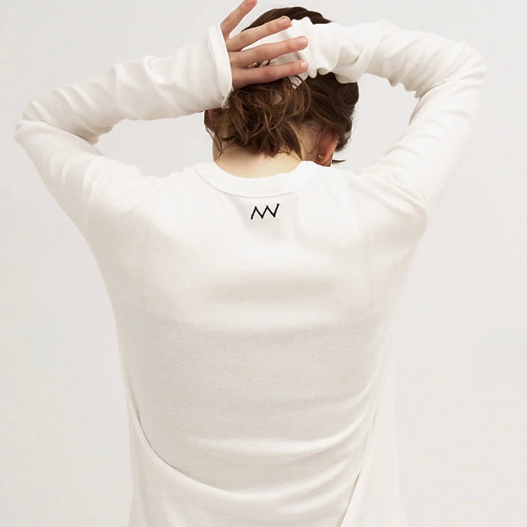 【 YENN 】COTTON RIB LONG TEE