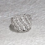 ダイヤモンド デザインリング K18(WG) / 1.700ct