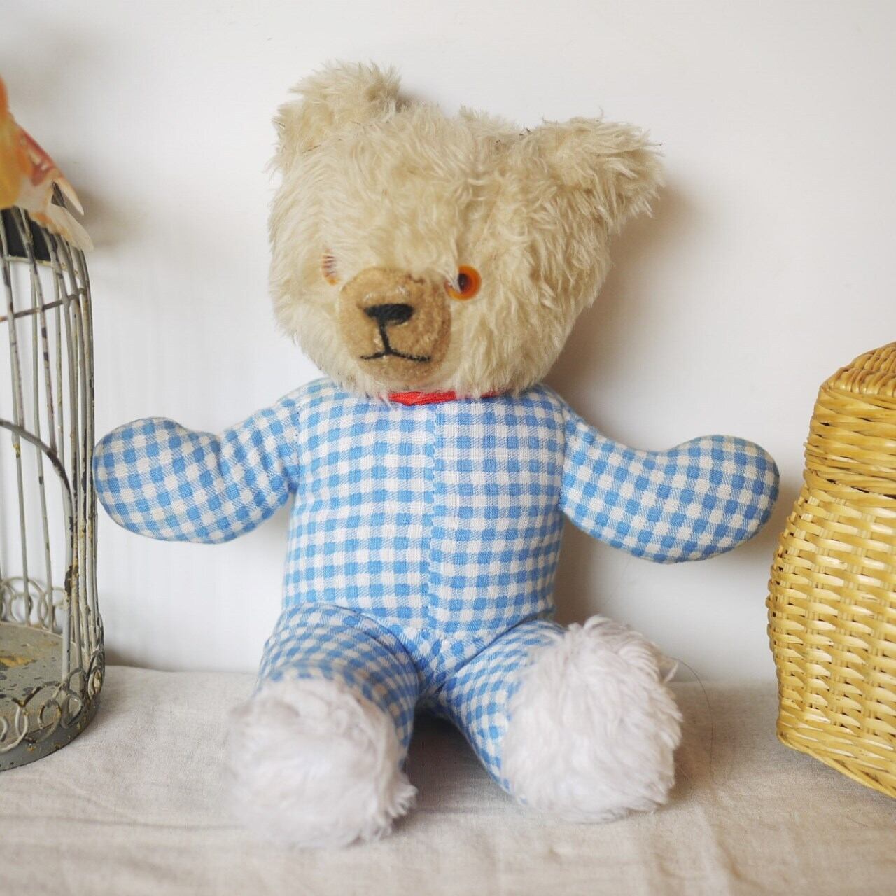 Blueギンガム レトロテディベア ドイツ