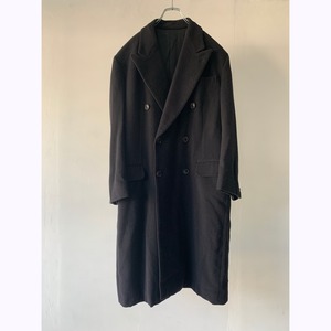 -Christian Dior- angora&wool double chesterfield  coat