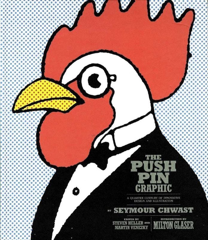 アート・デザイン・音楽 THE PUSH PIN GRAPHIC by SEYMOUR CHWAST The Push Pin Graphic | magnif