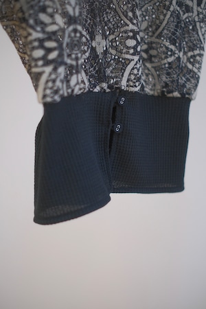 Multi Way Lace Top / BLACK