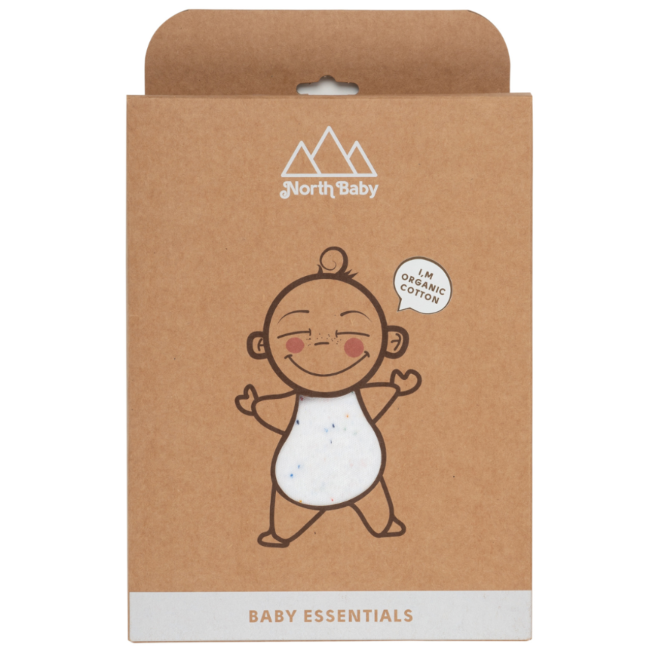 NorthBaby　White Milk Organic Romper