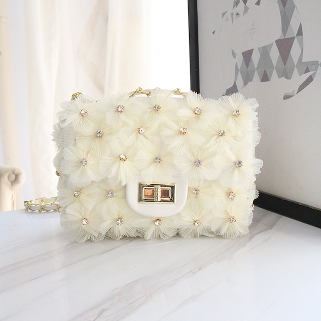 flowers bloom shoulderbag(2color)<1223>