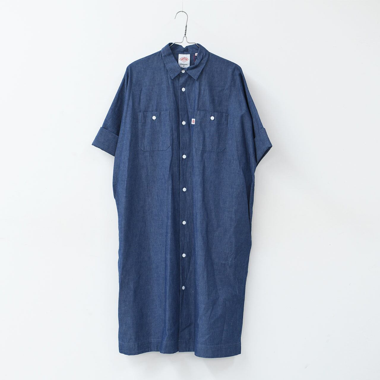 DANTON [ダントン] W COTTON CHAMBRAY WORK SHIRT [DT-G0091SCA