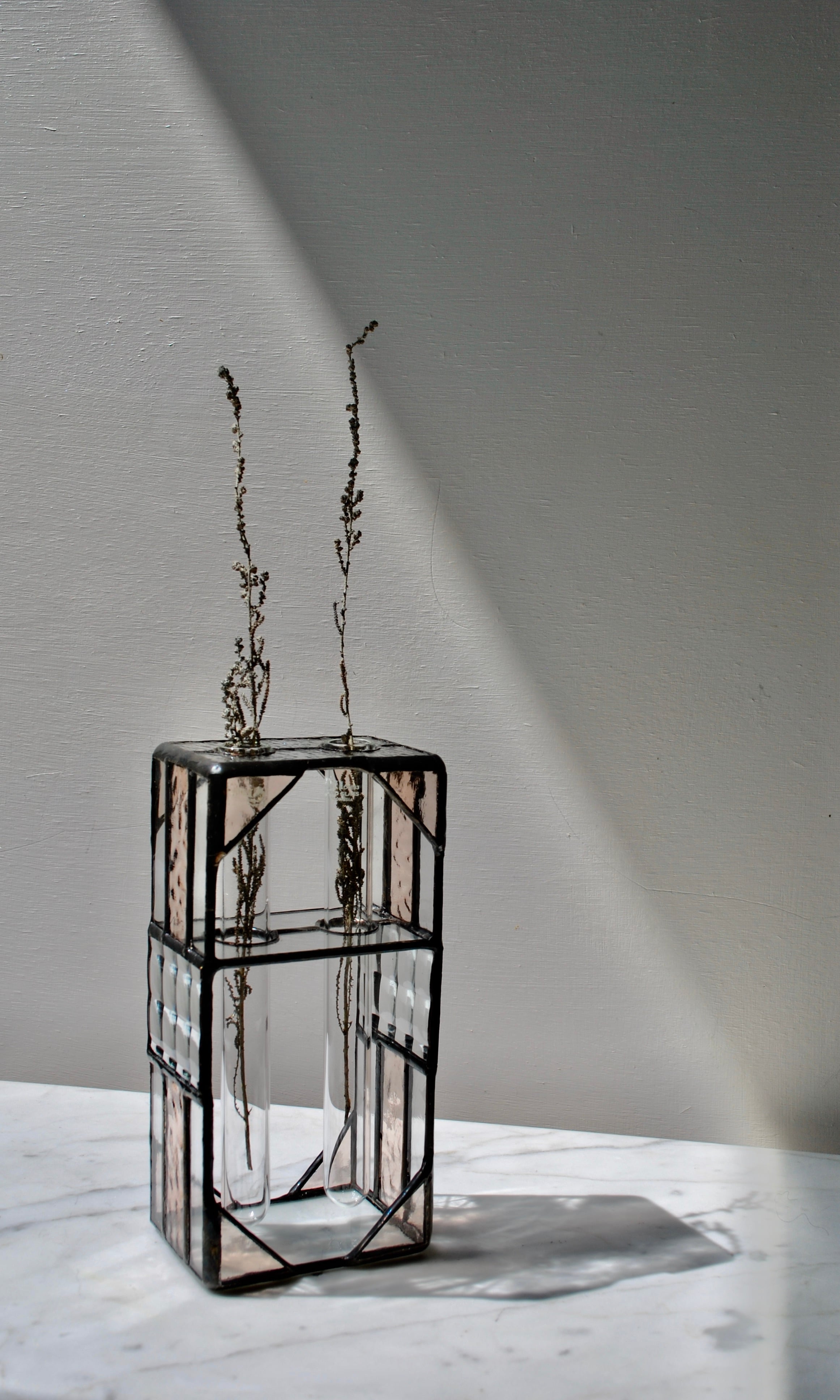 flower vase | ALMA STAINED GLASS