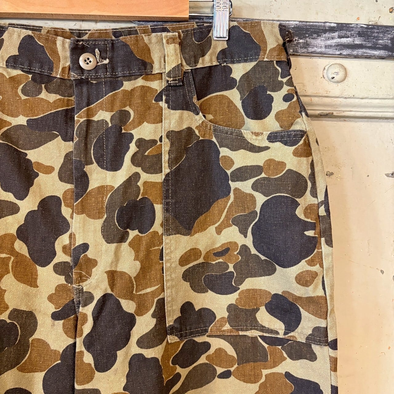 80's USA製 RANGER ダックカモ ダックハンターカモ ダック生地 迷彩