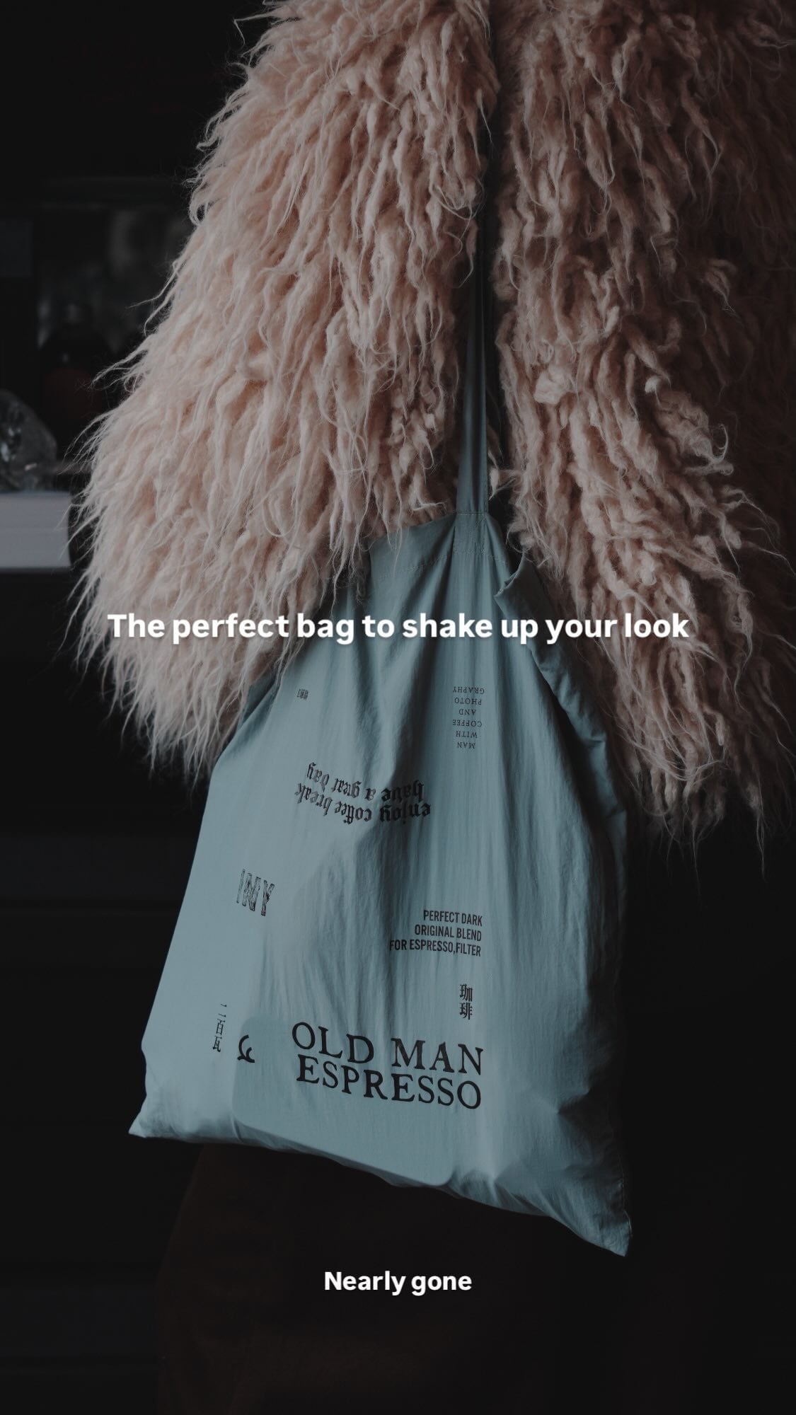 NYLON BAG "OLDMAN ESPRESSO"