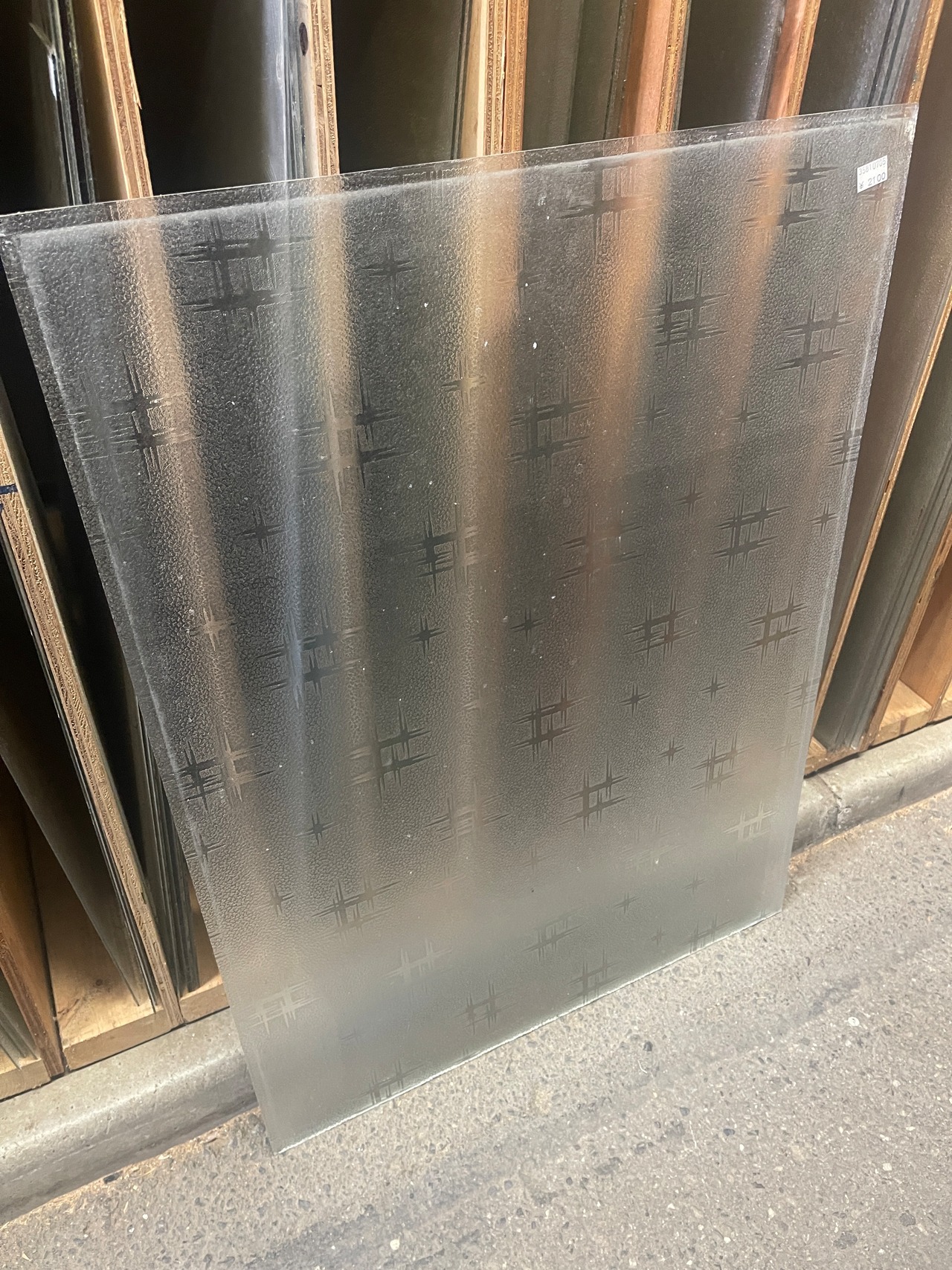 【Customer Order】型板ガラス