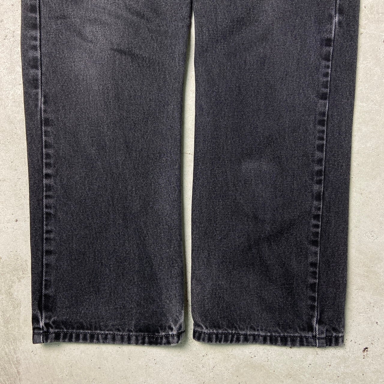 Levi's リーバイス 505 ブラックデニムパンツ REGULAR FIT メンズW33