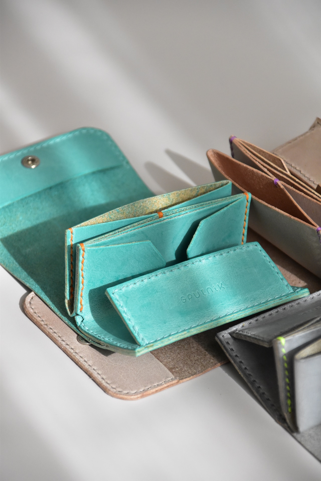 POPUP wallet "燦" / blue・画像10