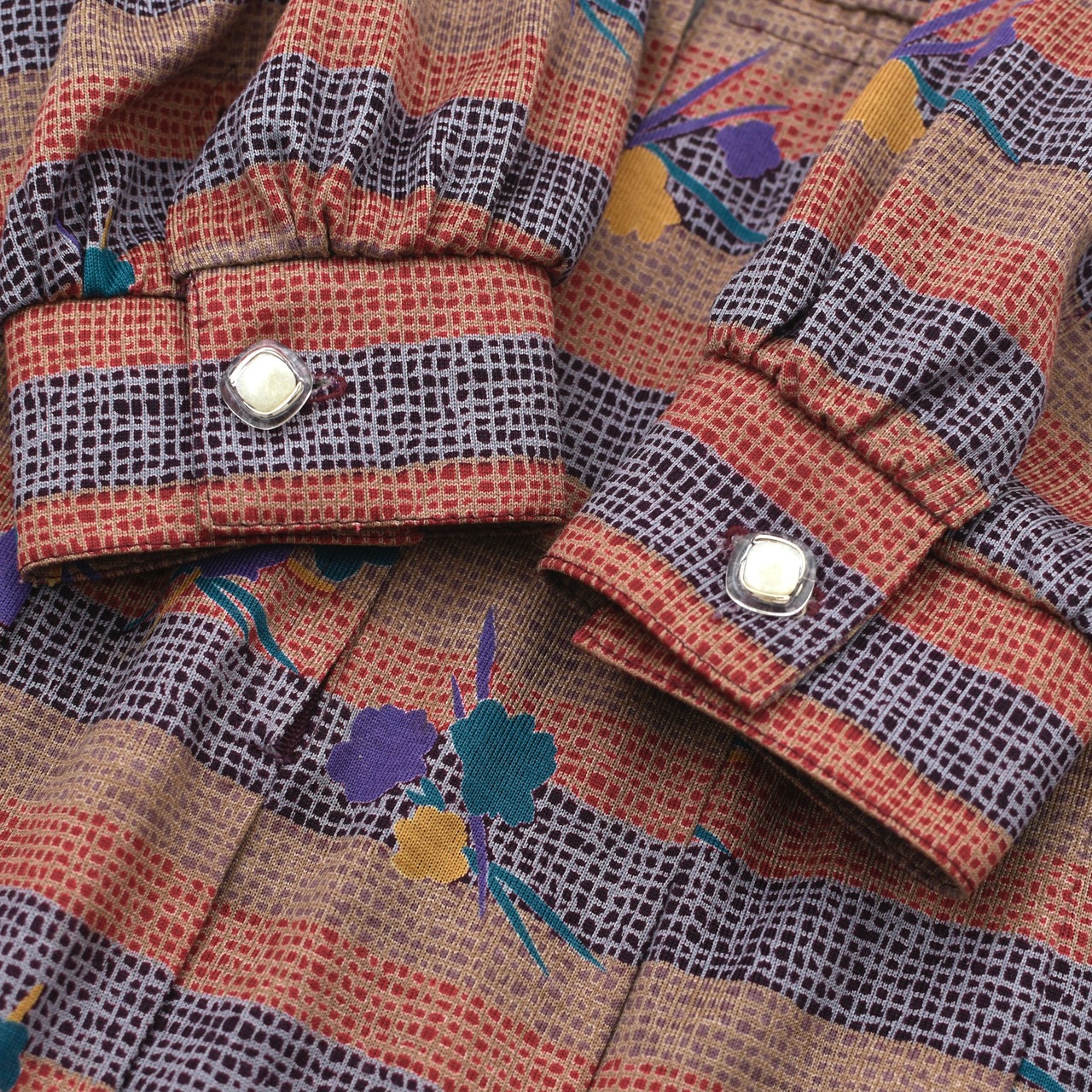 Vintage retro pattern bowtie one piece