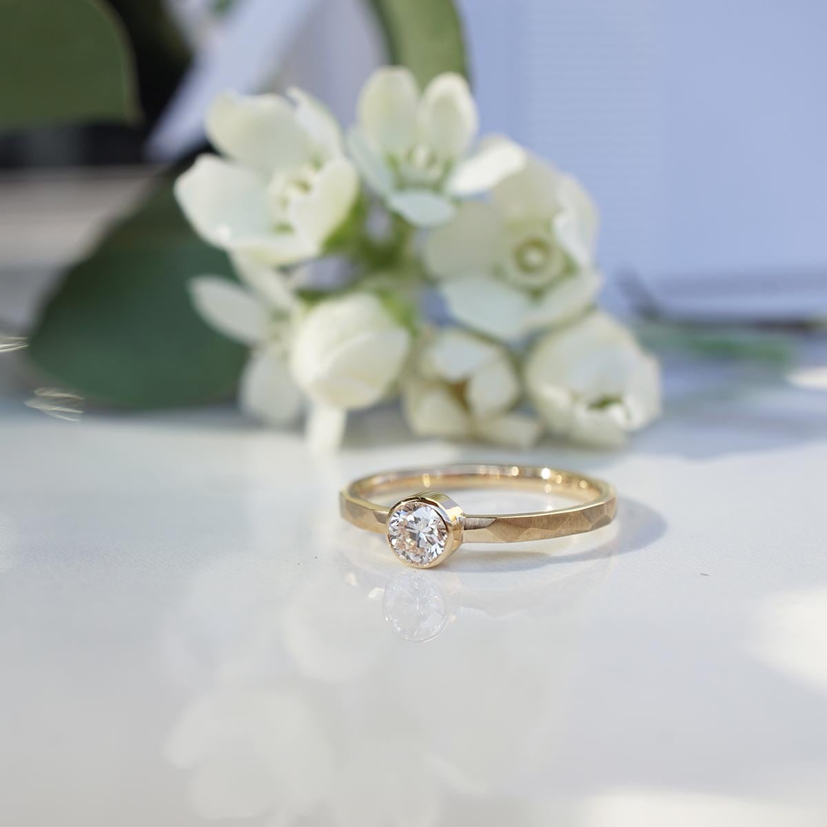 WAYs Engegement Ring / Diamond (ER004-YD)