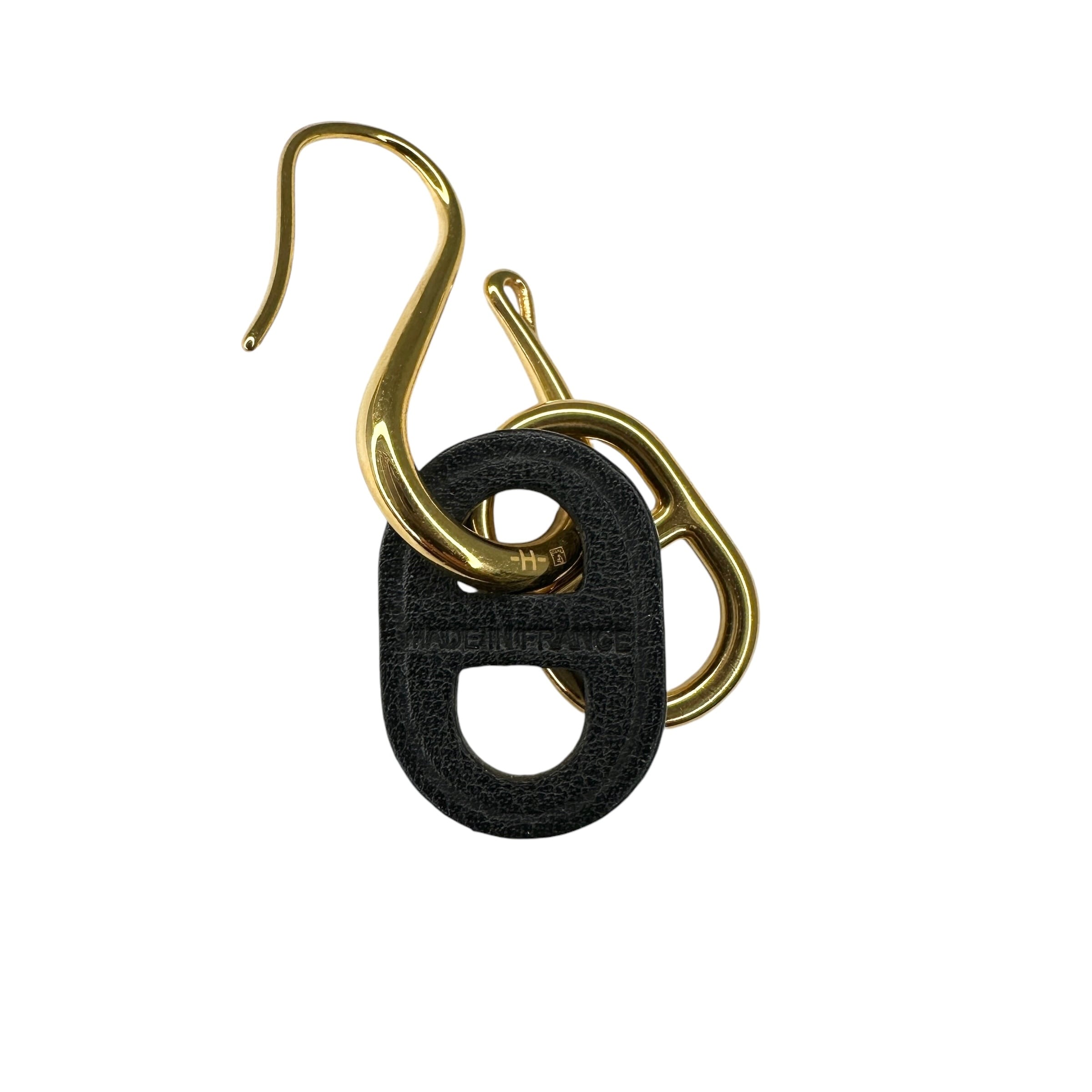 HERMES エルメス オーマイヨン ピアス ゴールドアクセサリー 12735