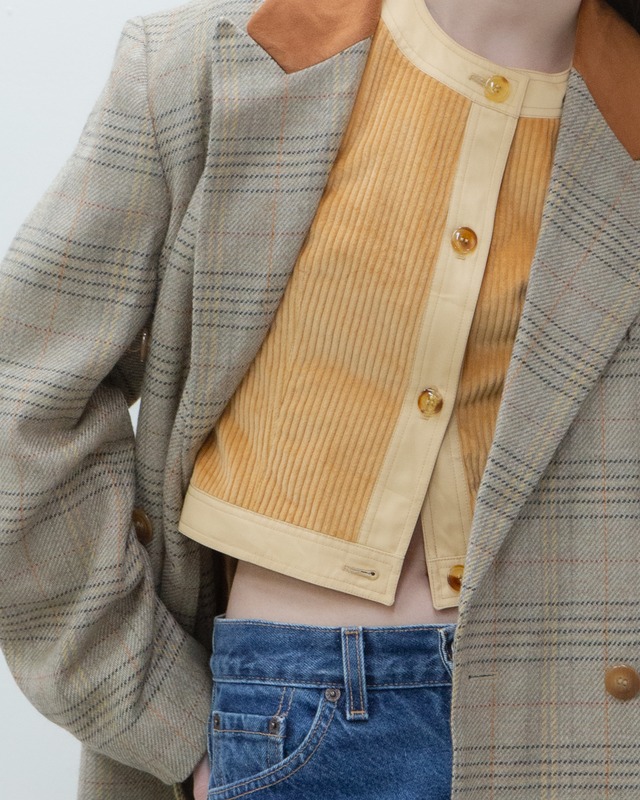 1970s Courrèges  - corduroy vest