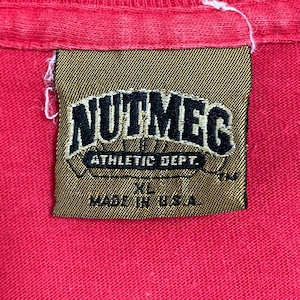 【NUTMEG】90s USA製 Tシャツ プリント MLB オフィシャル カージナルス St. Louis Cardinals XL ビッグサイズ ビッグプリント シングルステッチ ナツメグ US古着