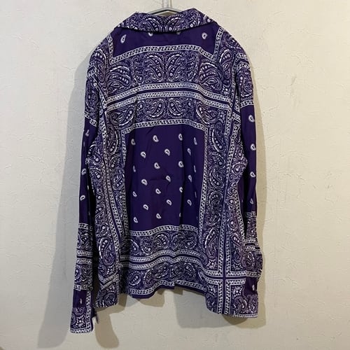 【美品】UNUSED 20SS バンダナシャツ