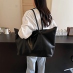 レディース メンズ 大容量 トートバック デイリーバック 仕事鞄 フェイクレザー ヴィンテージ シンプル
