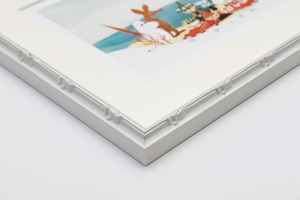 ムーミン 北欧 Postery 「ムーミン谷のジャングル」送料無料 フレーム 展示用フック付アートポスター 絵画 インテリア アート