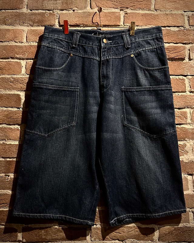 【Caka act3】“SEAN JOHN” Flocky Print Vintage Baggy Shorts