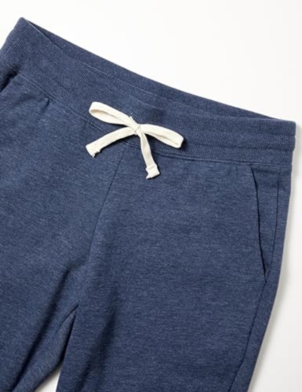 スウェットパンツ ストレートレッグ ドローストリング フリース レディース ヘザーネイビー L