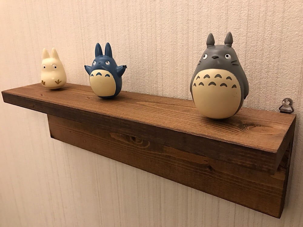 タンス ウォールシェルフ ブランチツリー SPF ブラウンの通販 by 栄町