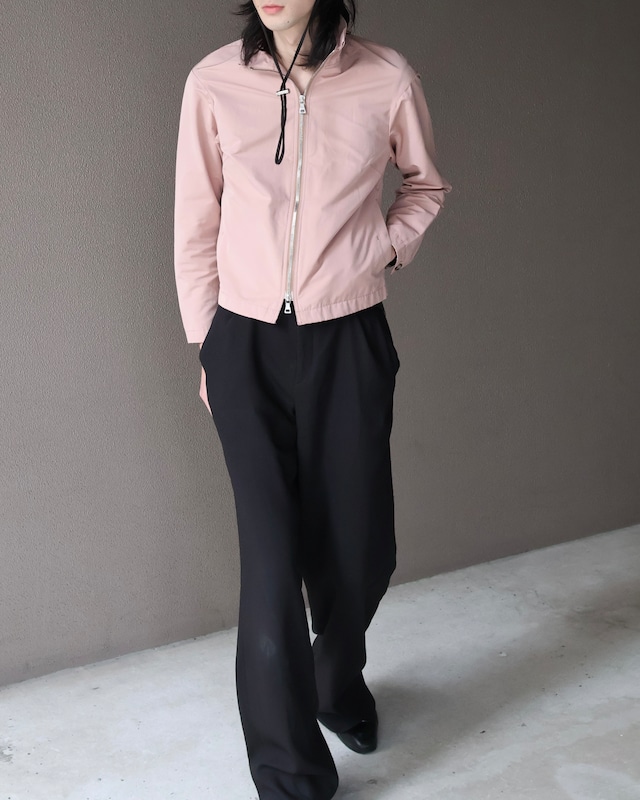 【PRADA】short length zip-up blouson