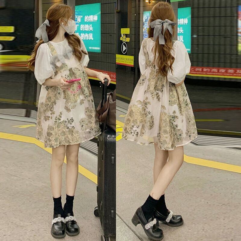 スカート サマースタイルドレス 大人ガーリー スウィート キュート カジュアル 夏物 試着室92707514541