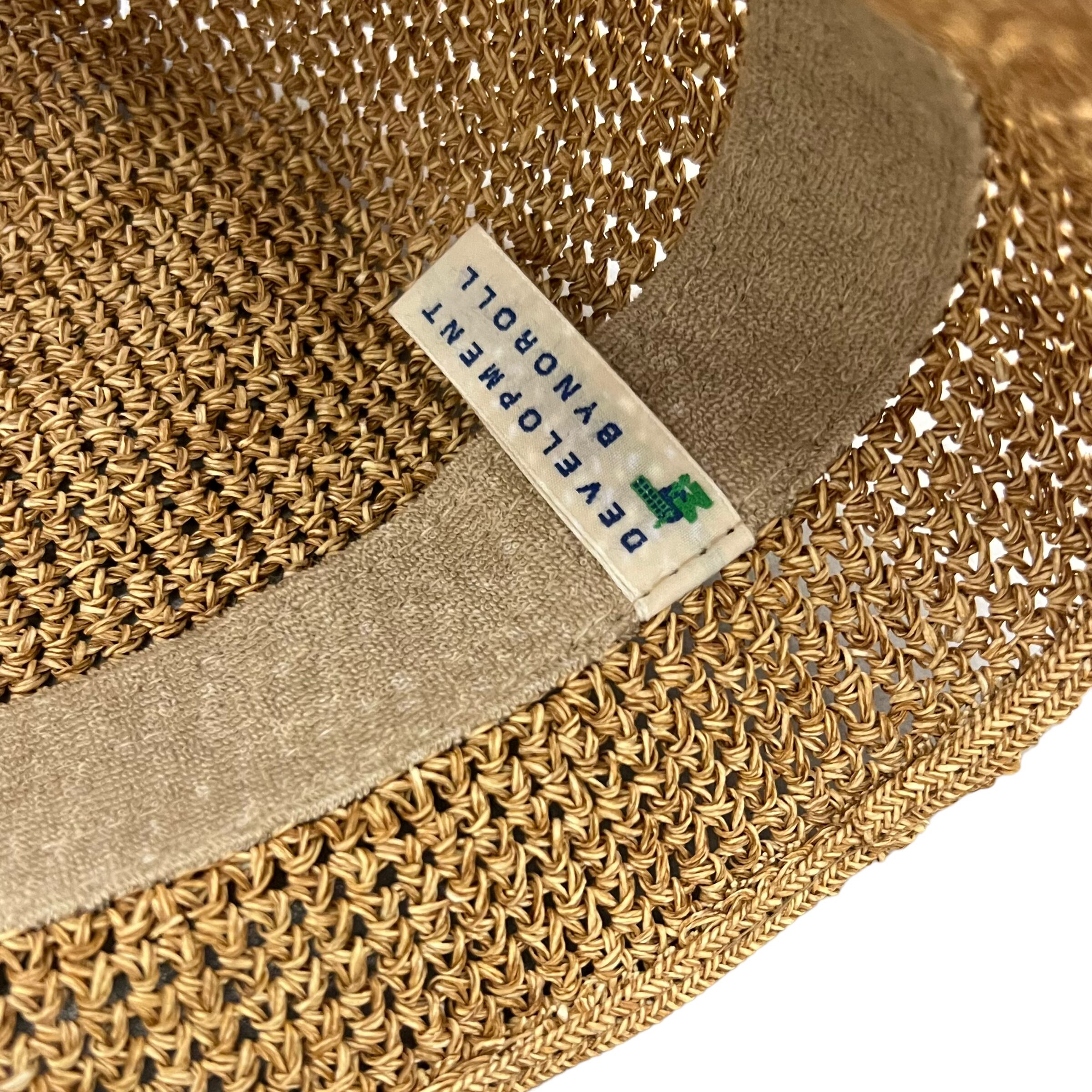 NOROLL / DETOURS RAFFIA HAT BEIGE PAPPER RAFFIA | THE NEWAGE CLUB