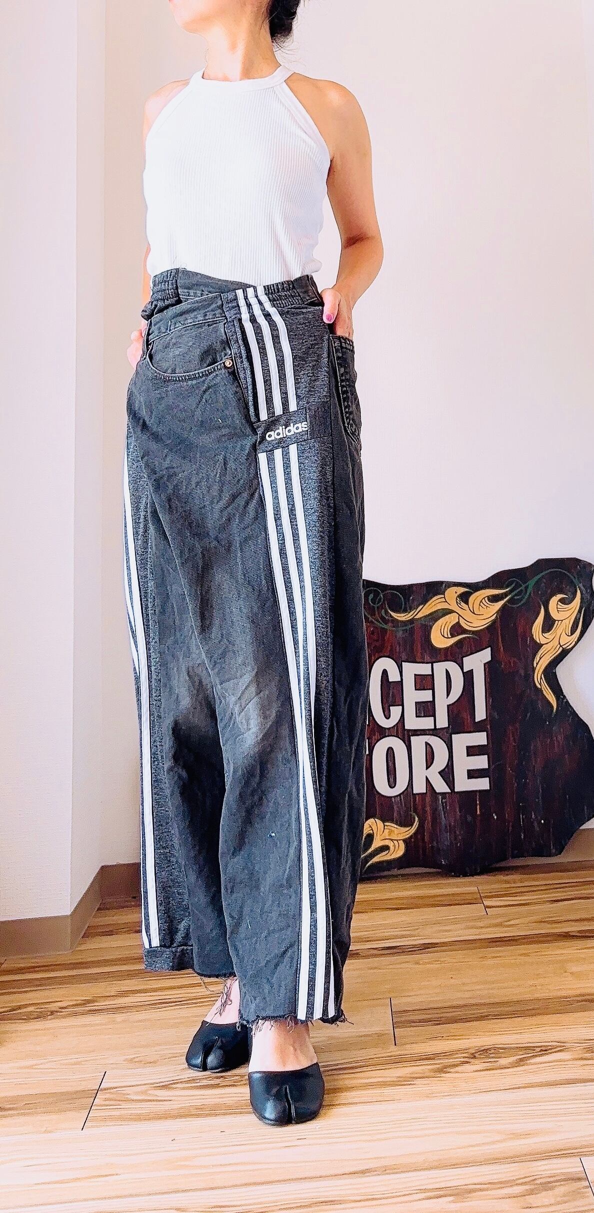 Docking Wrap Denim ブラックデニム