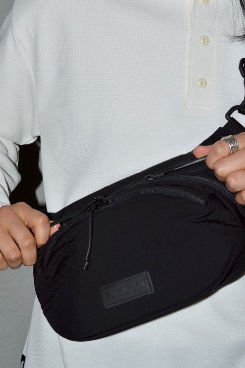 BAICYCLON BCL-133 2WAY BAG SHOULDER&WAIST BAG 100D NYLON CORDURA OXFORD HEAVY WASHER BAICYCLON by Bagjack バイシクロン 26SS 2WAYショルダーバッグ