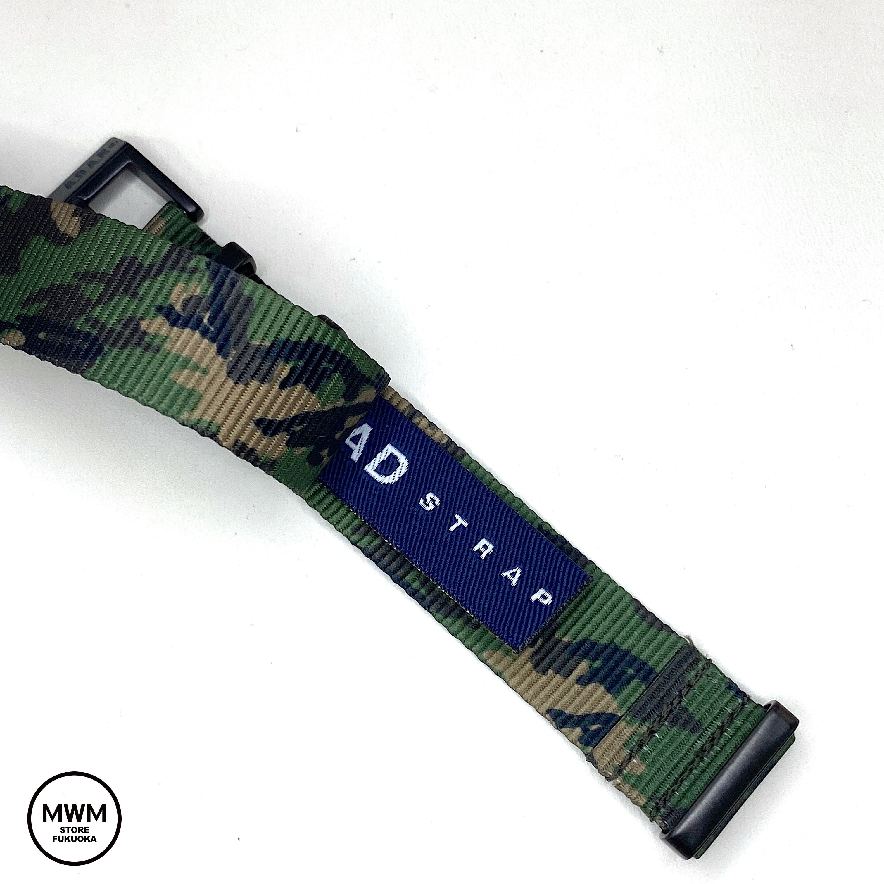 A.D.A.N x MWM NATOストラップ by TAD STRAP A.D.A.N. CAMO 20mm