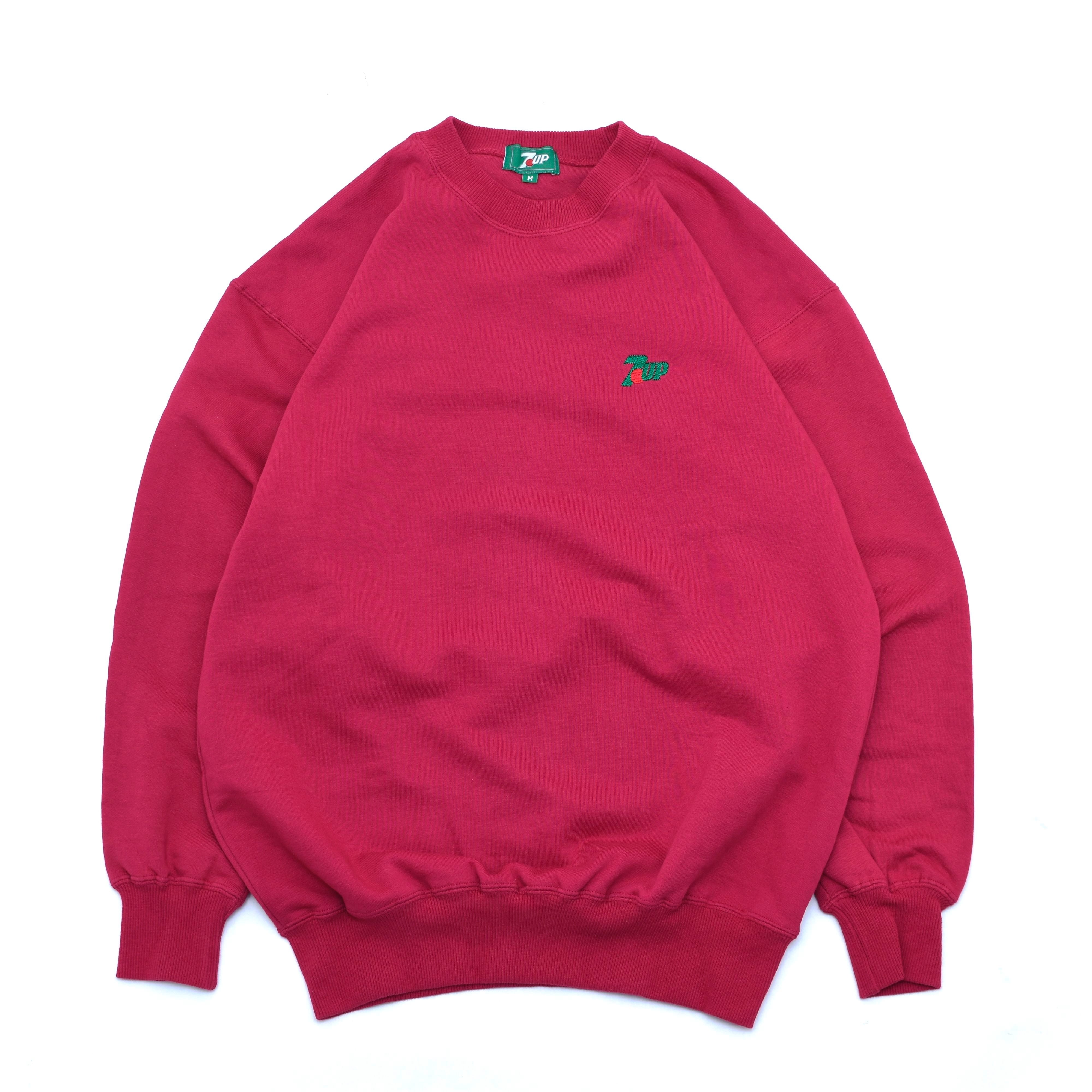 7UP one point logo embroidery sweatshirt