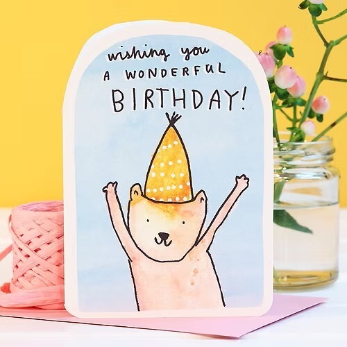 グリーティングカード 英国製  お誕生日 バースデー   [LAURA] BDY 162