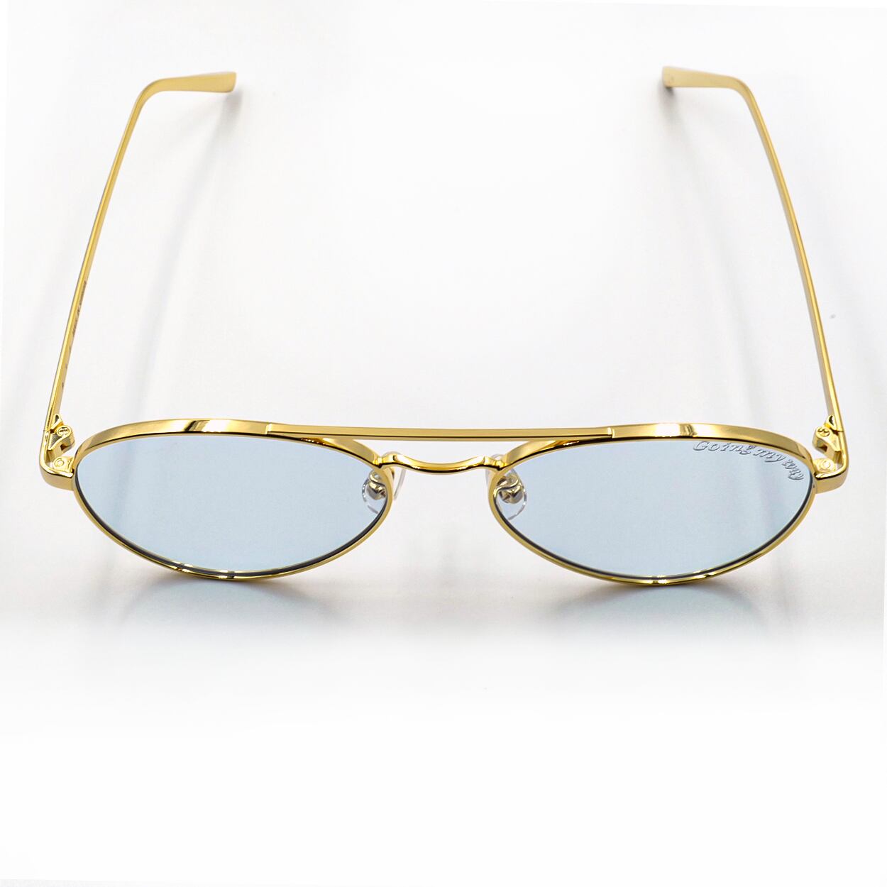 N.S.H SkyBlueカーブレンズ☆Going my way☆｜サングラス/メガネ 