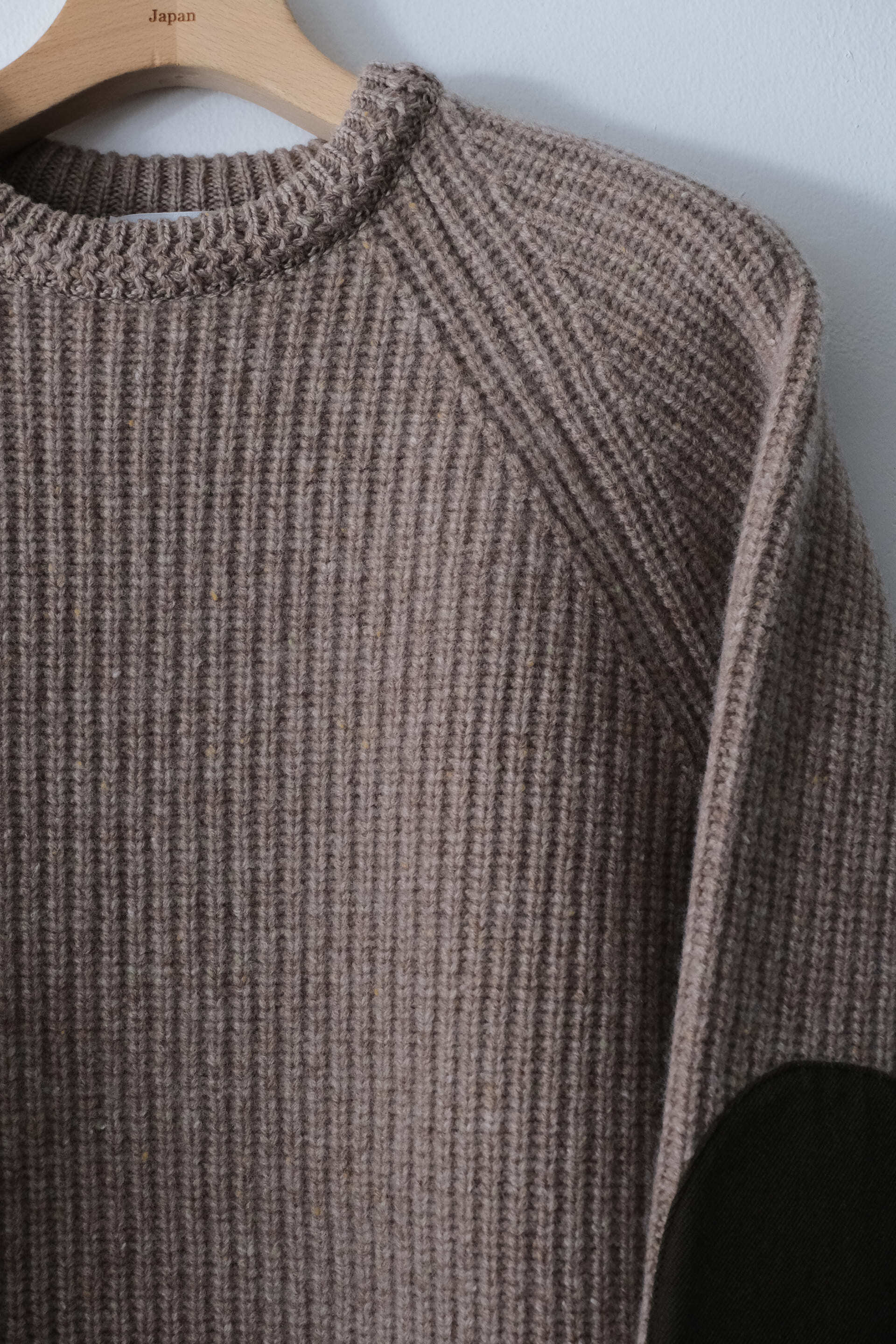 FUJITO(フジト) Rib Knit Sweater | サウスオレンジ｜メンズ