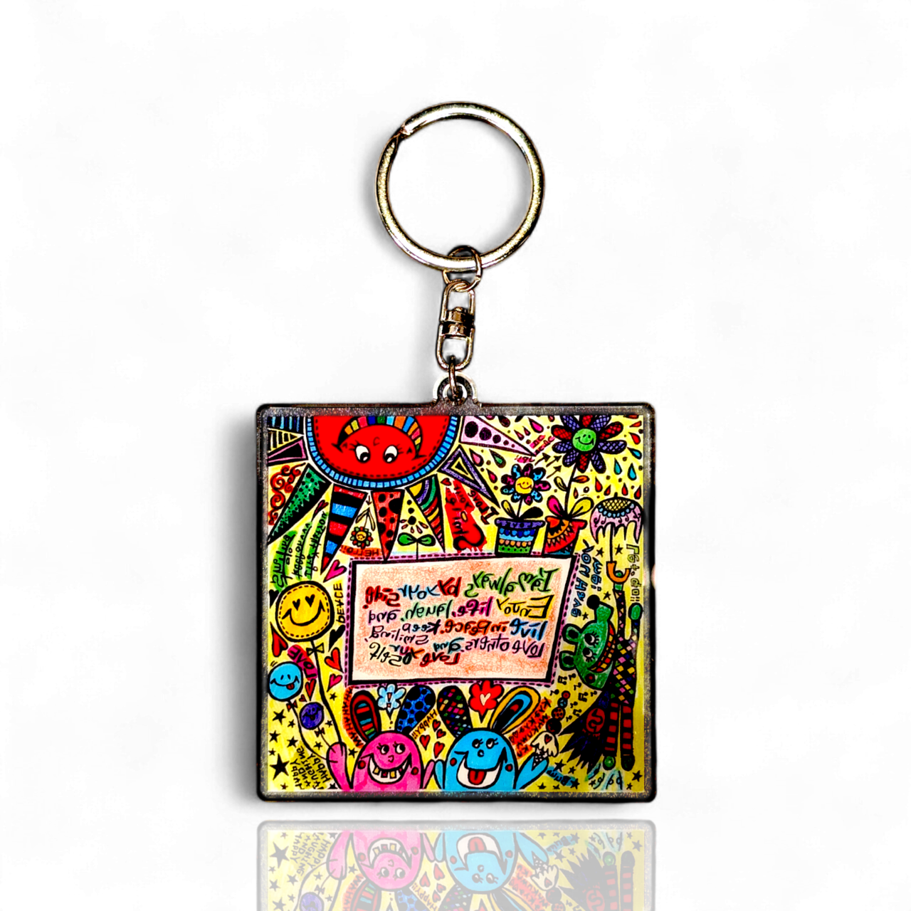 pipiアクリルキーホルダー いつもそばにいるよ