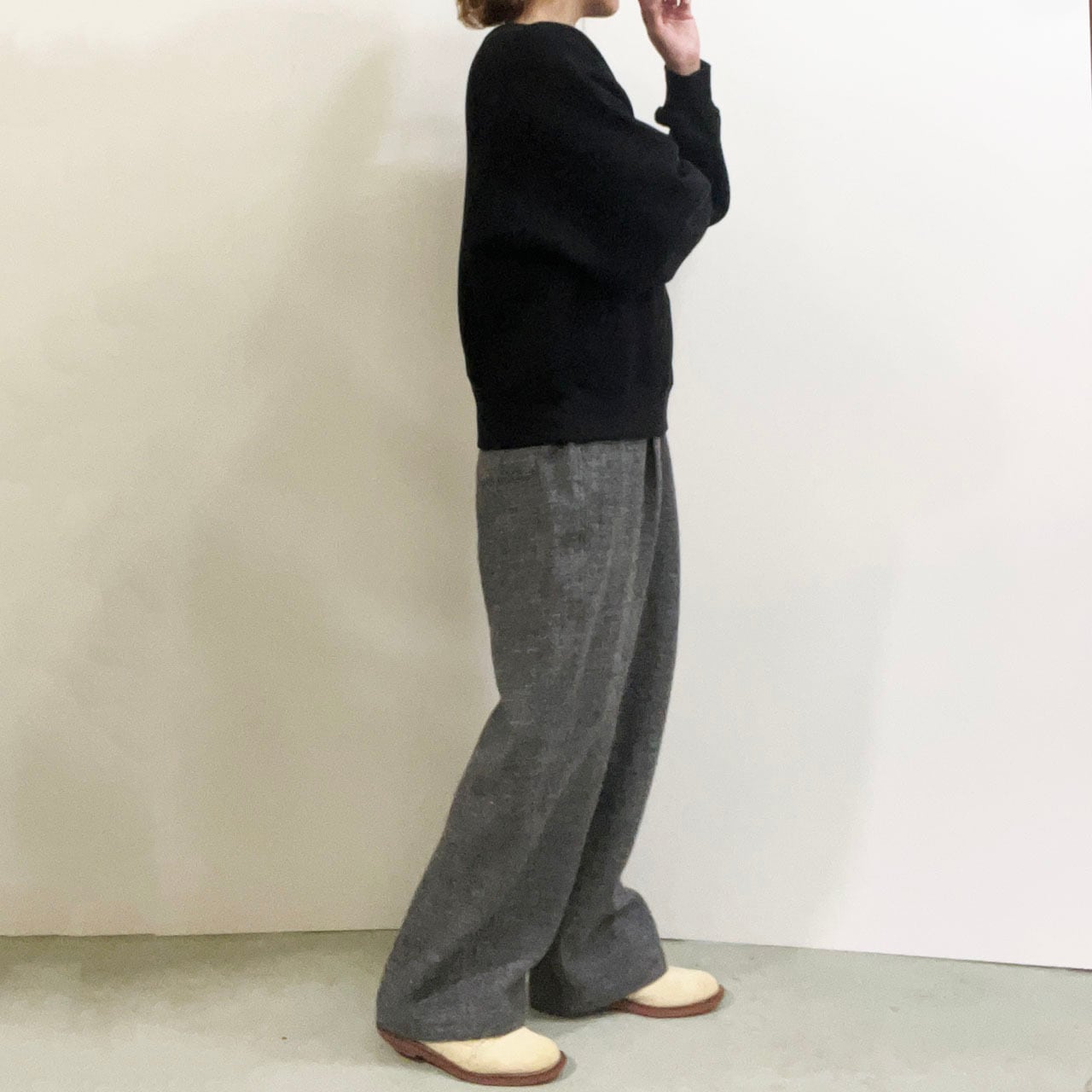 LUV OURDAYS ラブアワ-デイズ LYOCELL COTTON SWEAT CREW LV-CT4308