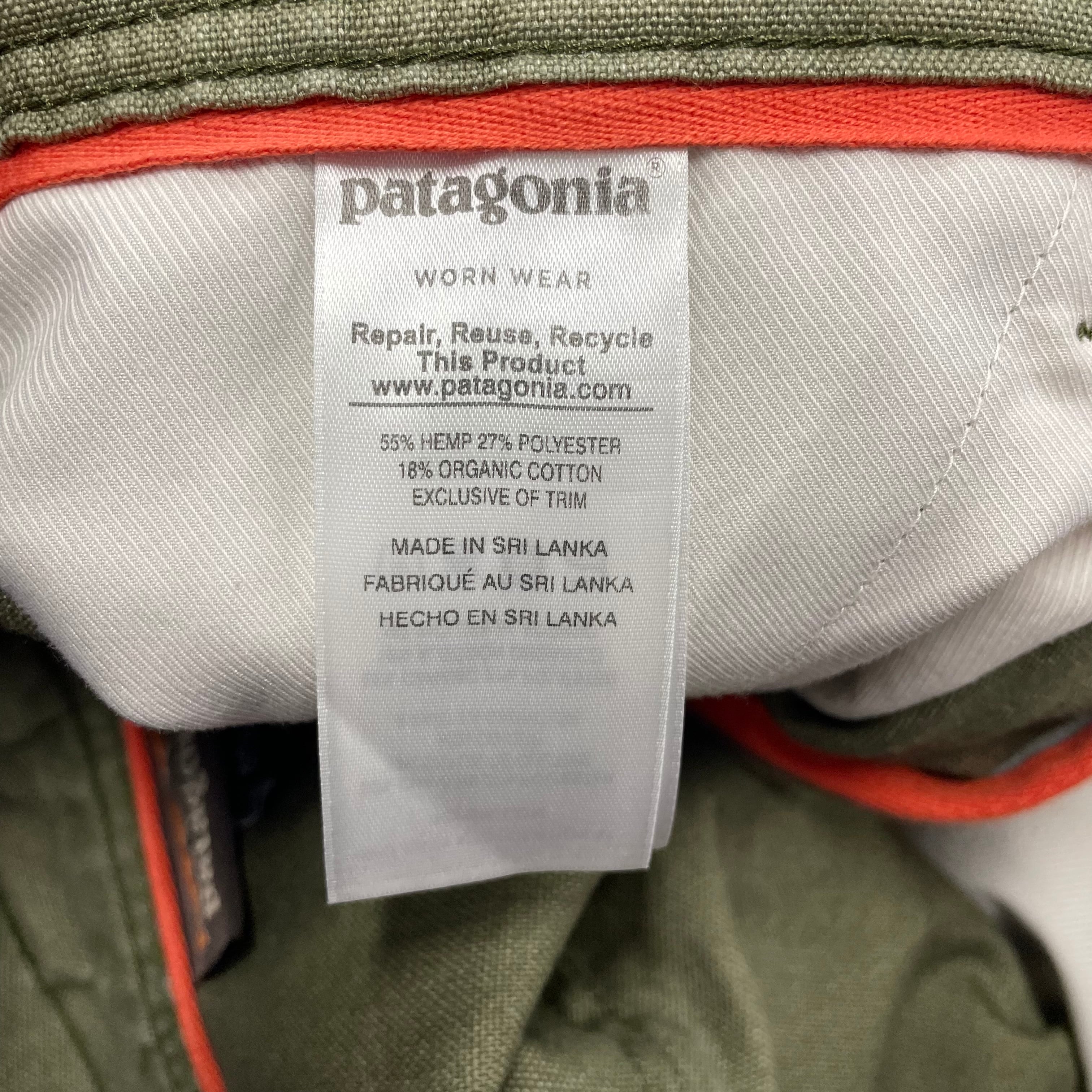 Patagonia ヘンプキャンバスダブルニー ワークパンツ パタゴニア